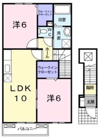 フォルストIの物件間取画像